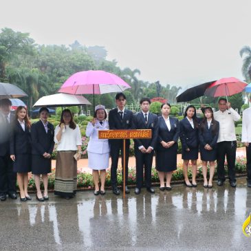 พิธีวางพวงมาลาถวายสักการะ ตานหาแม่ฟ้าหลวง69